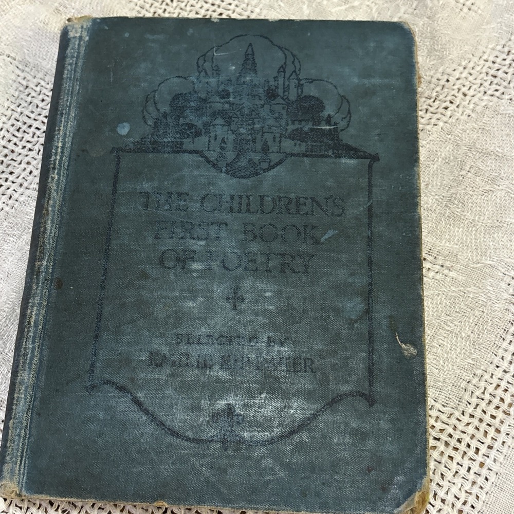 The Children's  Second Book of Poetry, by Emilie Kip Baker, Hardcover. 1915.